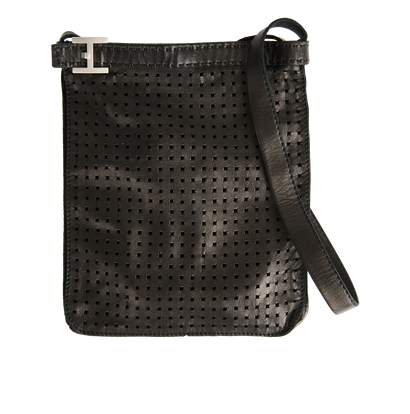 Todo Perforated Messenger Bag, front view